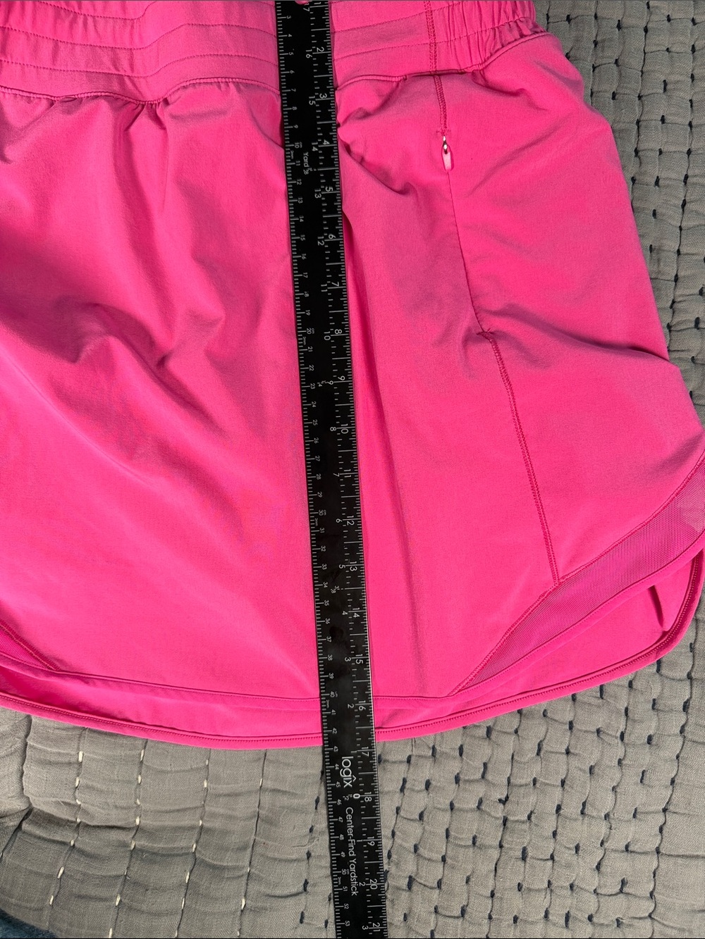lululemon Hotty Hot High Rise Long Skort in Sonic Pink - Picture 5 of 9